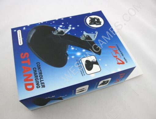 Dual Controller Power Charging Stand For PS4 Dualshok 4 Wireless Controller - Black