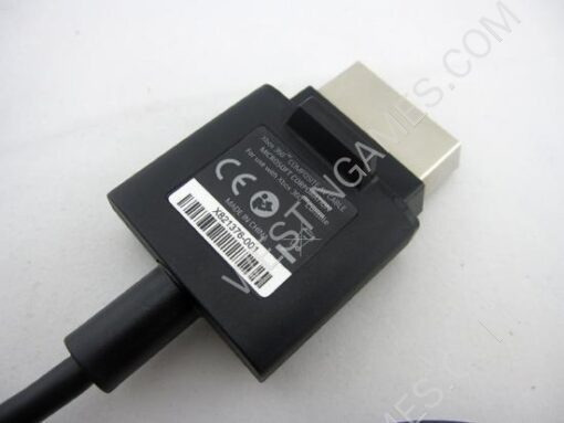 Original AV Cable for XBOX 360 Slim to TV - Black - Image 4