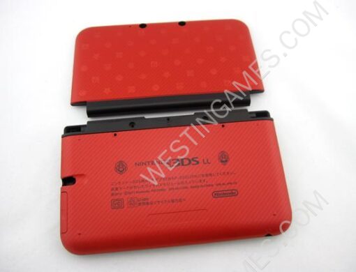 Original Housing Shell Case Replacement Part for Nintendo 3DS LL/XL - Mario Red