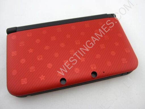 Original Housing Shell Case Replacement Part for Nintendo 3DS LL/XL - Mario Red - Image 3