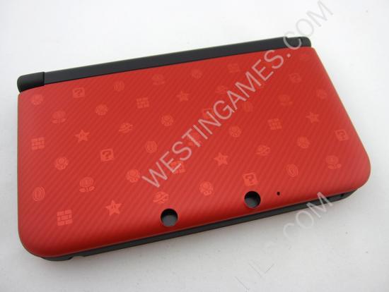 Original Housing Shell Case Replacement Part for Nintendo 3DS LL/XL - Mario Red - Image 3
