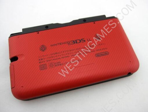 Original Housing Shell Case Replacement Part for Nintendo 3DS LL/XL - Mario Red - Image 4