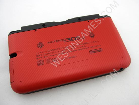 Original Housing Shell Case Replacement Part for Nintendo 3DS LL/XL - Mario Red - Image 4