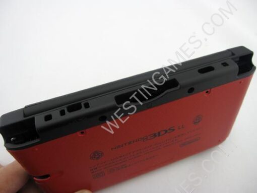 Original Housing Shell Case Replacement Part for Nintendo 3DS LL/XL - Mario Red - Image 5
