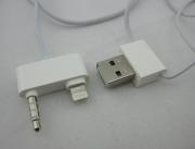 3in1 USB Data and Charging Cable + Earphone with Mic for iPhone 5 / 5C /5S 03