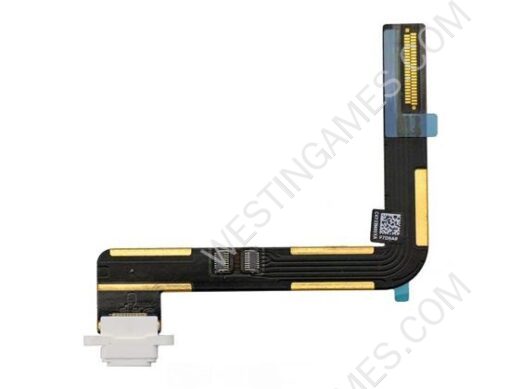 Original Charging Dock Connector Flex Cable for iPad Air - White