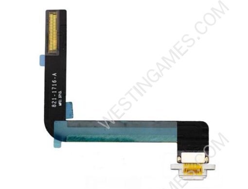 Original Charging Dock Connector Flex Cable for iPad Air - White - Image 2