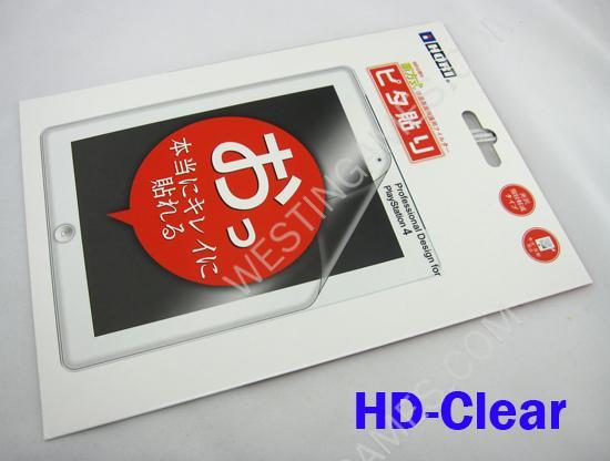 Hori Clear Anti-Scratch Body Skin Protector Film for Playstation 4 PS4 Console - 3 Pieces