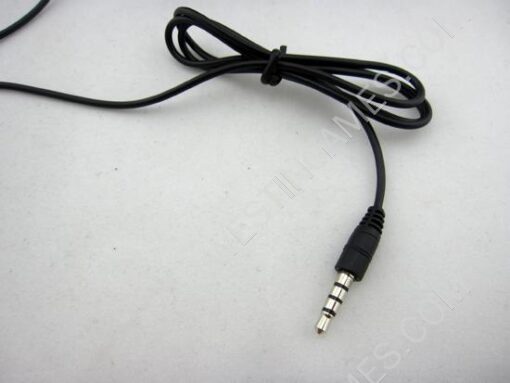 Headset Headphone with Volume Control and Microphone for PS4 - Black - Image 5