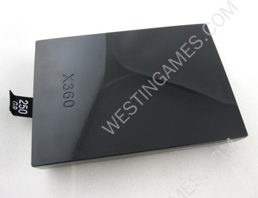 New 250GB/320GB Hard Drive HDD Housing Shell Case Black for XBOX360 SLIM (OEM) - Image 2