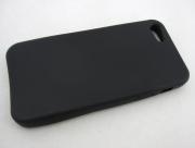 Protective Silicon Case for iPhone 5 5S - Black 02