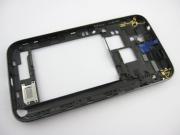 Original Middle Cover with Side Keys for Samsung Galaxy Note II N7100 - Black 02