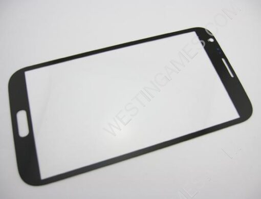 Outer LCD Screen Lens Top Touch Glass Replace for Samsung Galaxy Note 2 N7100 - Black (OEM A+) - Image 2
