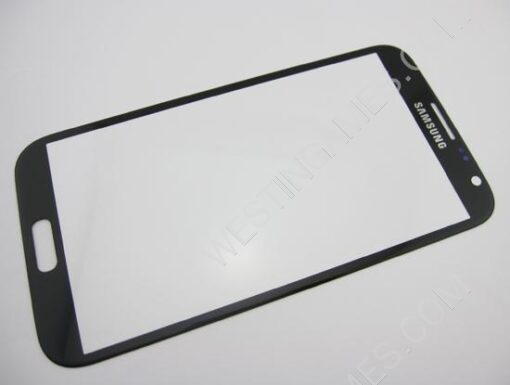 Outer LCD Screen Lens Top Touch Glass Replace for Samsung Galaxy Note 2 N7100 - Black (OEM A+)