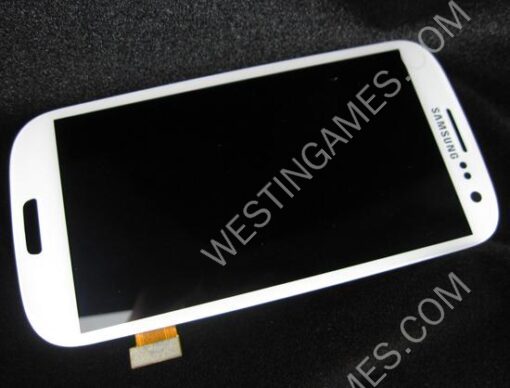 Samsung Galaxy S3 i9300 LCD Screen Display + Touch Digitizer Assembly - White - Image 2