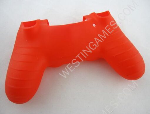 Silicone Protective Case for PS4 Dualshock 4 Controllers - Red (Nude Packs) - Image 2
