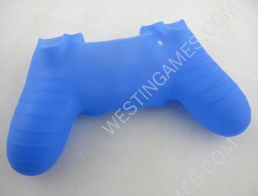 Silicone Protective Case for PS4 Dualshock 4 Controllers - Blue (Nude Packs) - Image 2