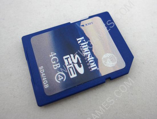 Kingston 4 GB SD Flash Memory Card SD/4GB