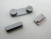 3 in 1 Original Power Button + Mute Switch + Volume Rocker Set for iPhone 5S - Grey