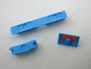 3 in 1 Replacement Power Button + Vibrate Switch + Volume Rocker Set for iPhone 5C - Blue 02