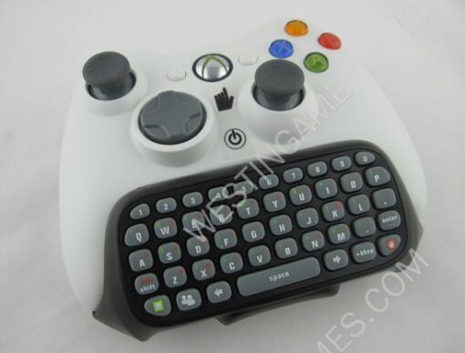 Mini Messenger Chatpad Controller Keyboard Keypad for XBOX360 - Black - Image 5