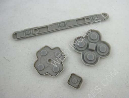 Original Button Rubber Conductor Set For 3DS XL / 3DS LL (4 Pieces)