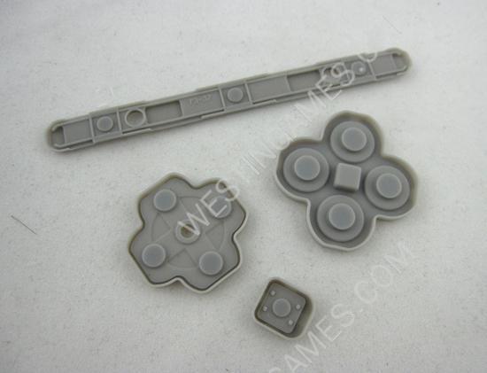 Original Button Rubber Conductor Set For 3DS XL / 3DS LL (4 Pieces)