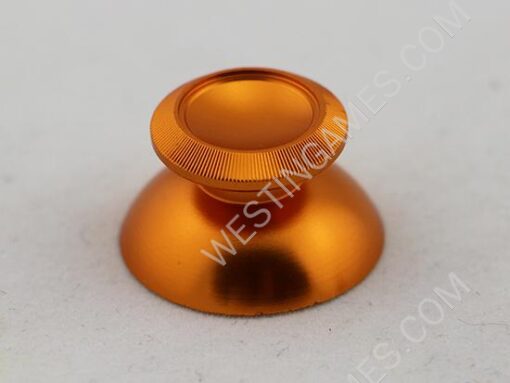 Quality A Metal Mod Joystick Analogue Thumbsticks for XBOX ONE Chontroller - Golden (2 PCS) - Image 2