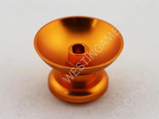 Quality A Metal Mod Joystick Analogue Thumbsticks for XBOX ONE Chontroller - Golden (2 PCS) - Image 3