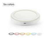 Qi Q5 Universal Wireless Charging Pad Wireless USB Charger Stand Samsung iPhone HTC - White