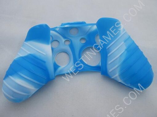Protective Silicone Skin/Case for XBOX ONE Controller Camouflage - Blue/White (Nude Packs) - Image 2