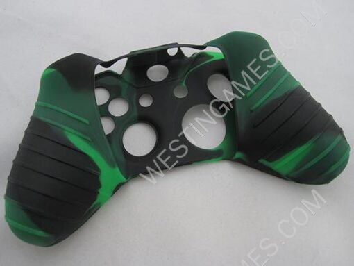 Protective Silicone Skin/Case for XBOX ONE Controller Camouflage - Green/Black (Nude Packs) - Image 2