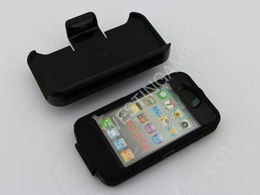 OtterBox Defender Series Case and Holster with Belt Clip for iPhone 4/4S - Colorful - Image 5