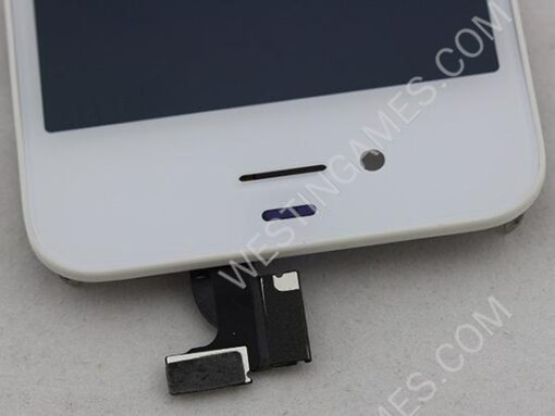 Original LCD Screen And Touch Screen Digitizer Glass Assembly for Apple iPhone 4S - White (A Grade) - Image 6