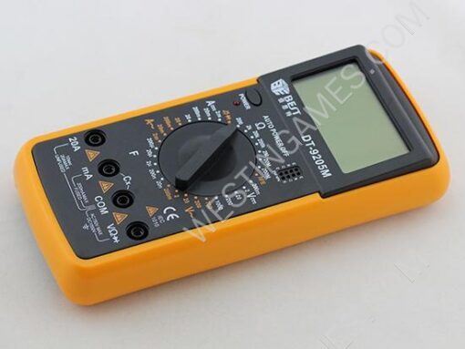 3 1/2 Large LCD Digital Multimeter DT-9205M/A Auto Power Off Electrical Meter - Image 2