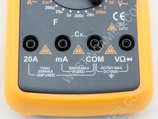 3 1/2 Large LCD Digital Multimeter DT-9205M/A Auto Power Off Electrical Meter - Image 4