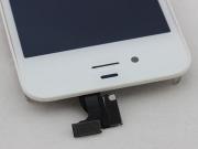 Original LCD Screen And Touch Screen Digitizer Glass Assembly for Apple iPhone 4G - White (A Grade) 04