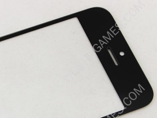 OEM Replacement Front Screen Glass Lens for iPhone 5/5C/5S - Black - Image 3