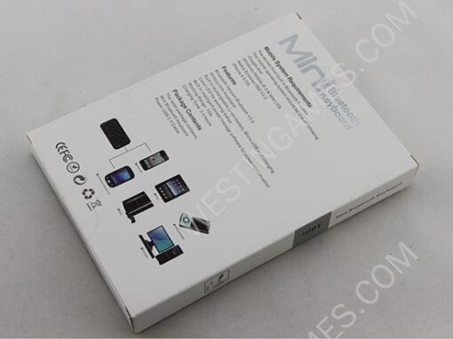 Mini Bluetooth Keyboard for Ipad/Iphone 4/PS3/Android/Windows Mobile/Symbian S60 OS Black/White - Image 7