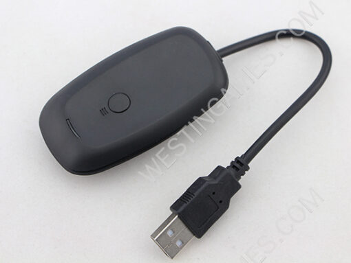 2-in-1 2.4g Wireless Controller with Receiver for XBOX 360 and PC Computer - Black - Image 9