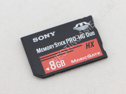 Sony Memory Stick Pro Duo 8gb Flash Card (Red)