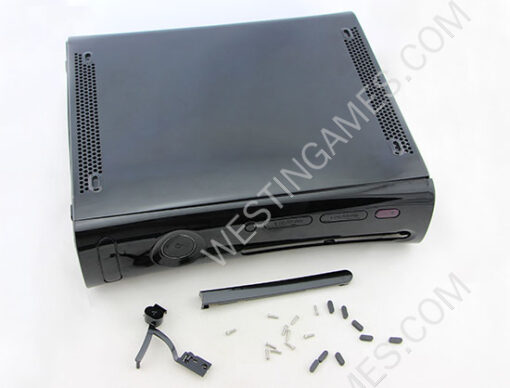 Xbox360 Full Console Housing Shell Case With HDMI Port - Matt Black