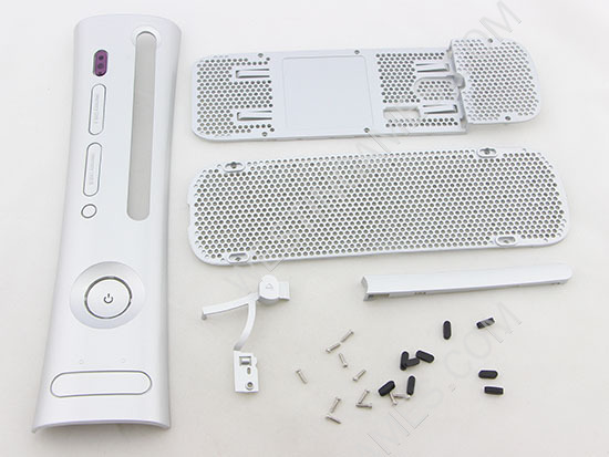 Xbox360 Full Console Housing Shell Case With HDMI Port Silver - Image 5