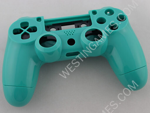 Replacement Complete Housing Shell Case for PS4 Dualshock 4 Controller - Glossy Green - Image 3