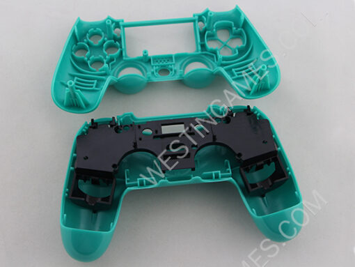 Replacement Complete Housing Shell Case for PS4 Dualshock 4 Controller - Glossy Green - Image 5