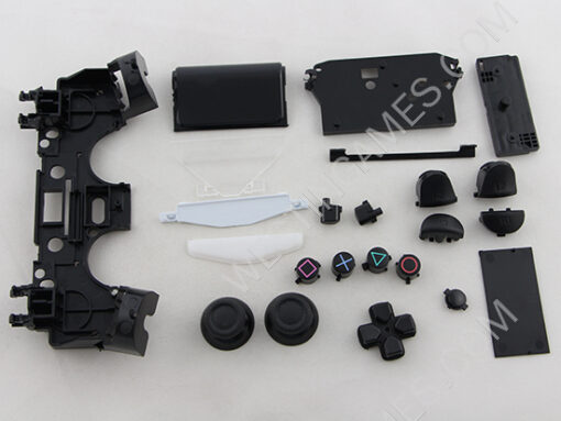 Replacement Complete Housing Shell Case for PS4 Dualshock 4 Controller - Glossy Blue - Image 2