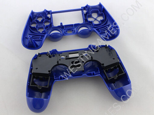 Replacement Complete Housing Shell Case for PS4 Dualshock 4 Controller - Glossy Blue - Image 5