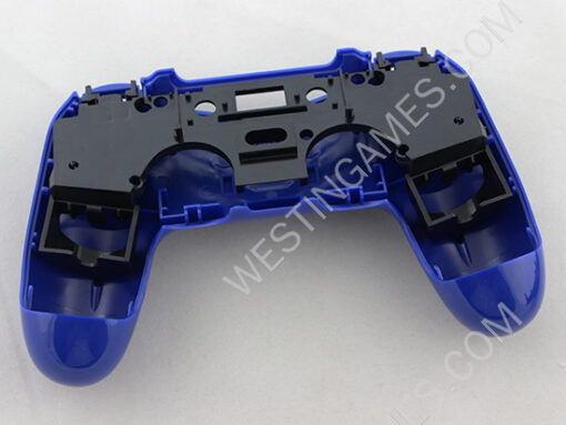 Replacement Complete Housing Shell Case for PS4 Dualshock 4 Controller - Glossy Blue - Image 6