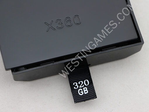 New 250GB/320GB Hard Drive HDD Housing Shell Case Black for XBOX360 SLIM (OEM) - Image 7