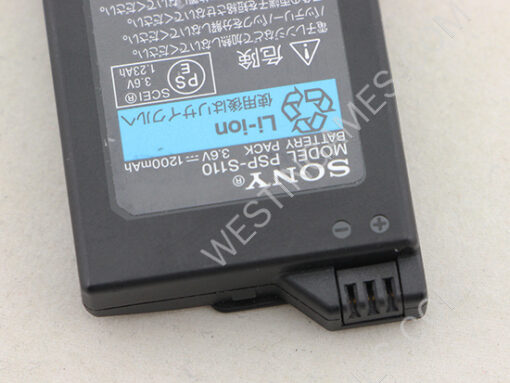 Original 3.6V 1200mah Battery Pack for SONY PSP 3000/Slim (Second-Hand) - Image 3